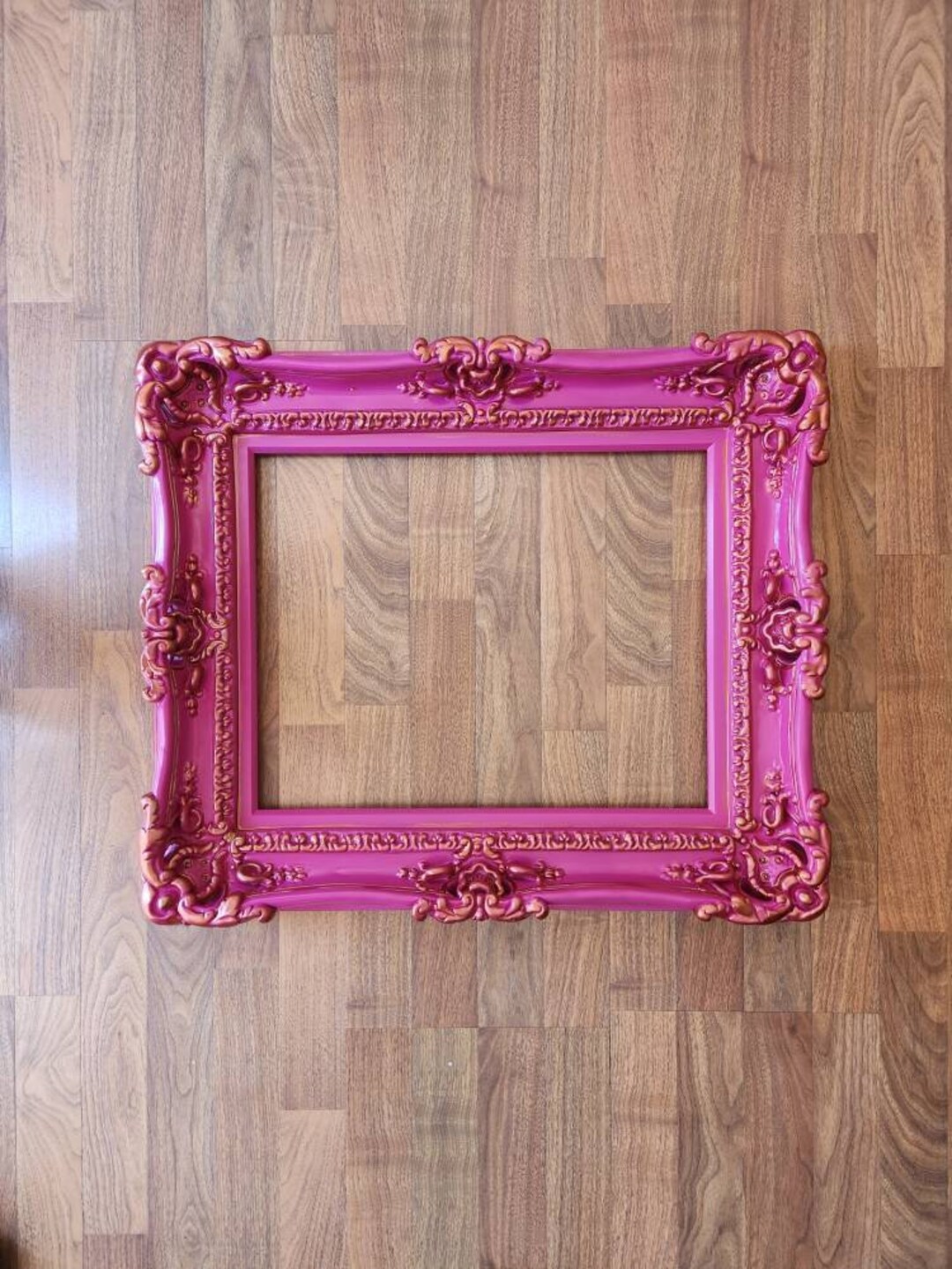20x24 Diva Pink Picture Frame, Wall Photography, Baroque Ornate Frame