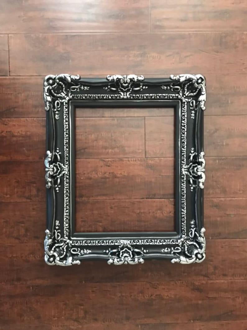 16x20 Large Black Picture Frame Baroque Frames Shabby Chic Etsy