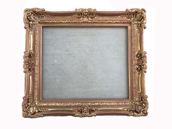 16x20 Rose Gold Chic Frames Baroque Frame for Canvas Frame 