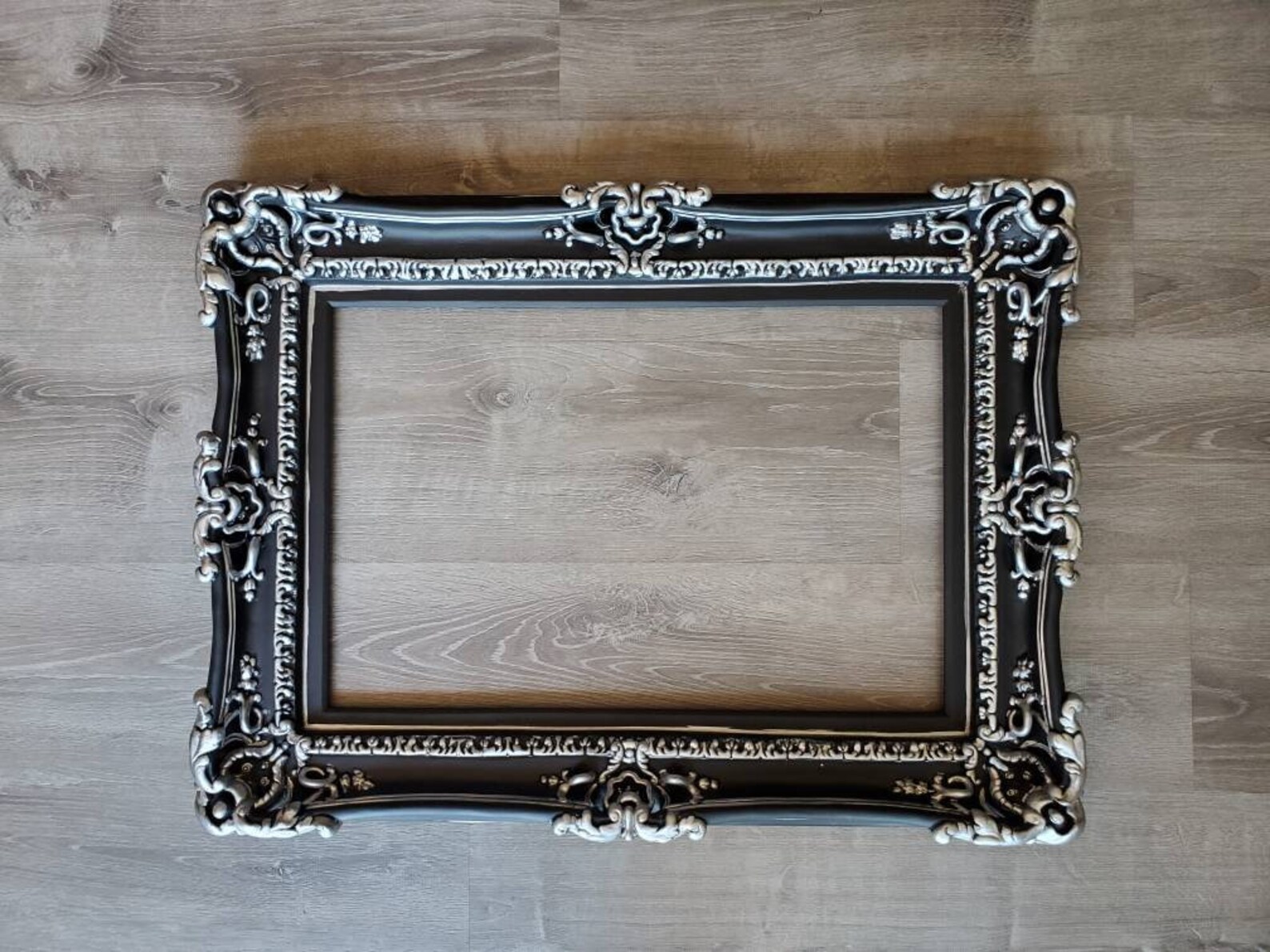 20x24 Large Black Picture Frame Black Frames Shabby Chic Etsy