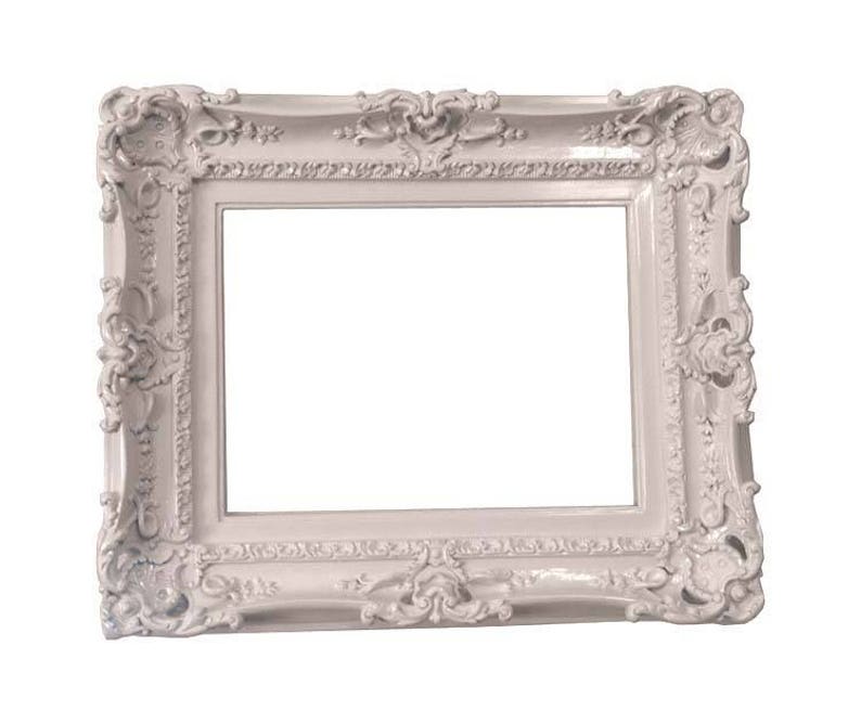 12x16 Shabby Chic White Frame Wedding Picture Frames Ornate Etsy