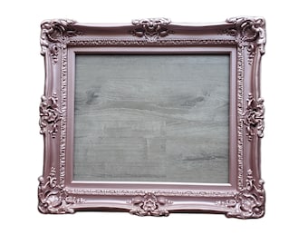 16x20 Metallic Pink Frame Photo Baroque Ornate Elegant Picture Fancy Baby Frames