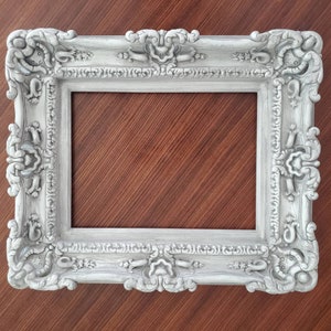 16x20 Vintage Baroque Picture Frame: Distressed Ornate Photo Frame