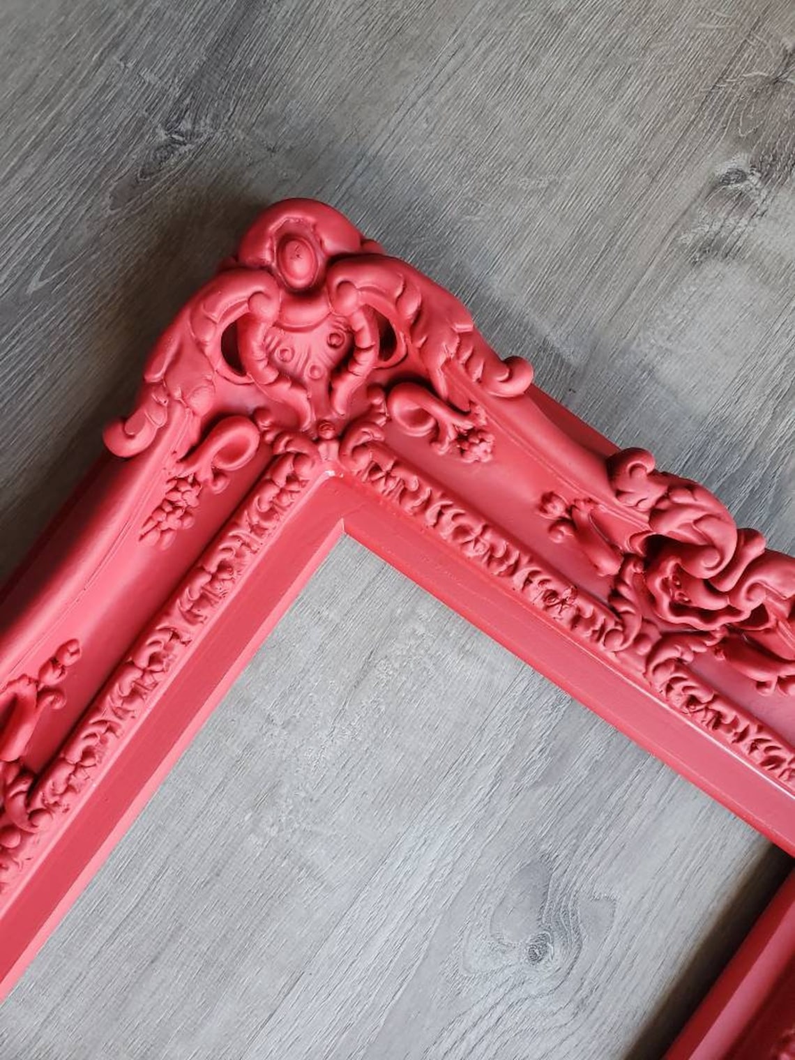 16x20 Rose Picture Frame Ornate Wall Mirror Baroque Ornate Etsy