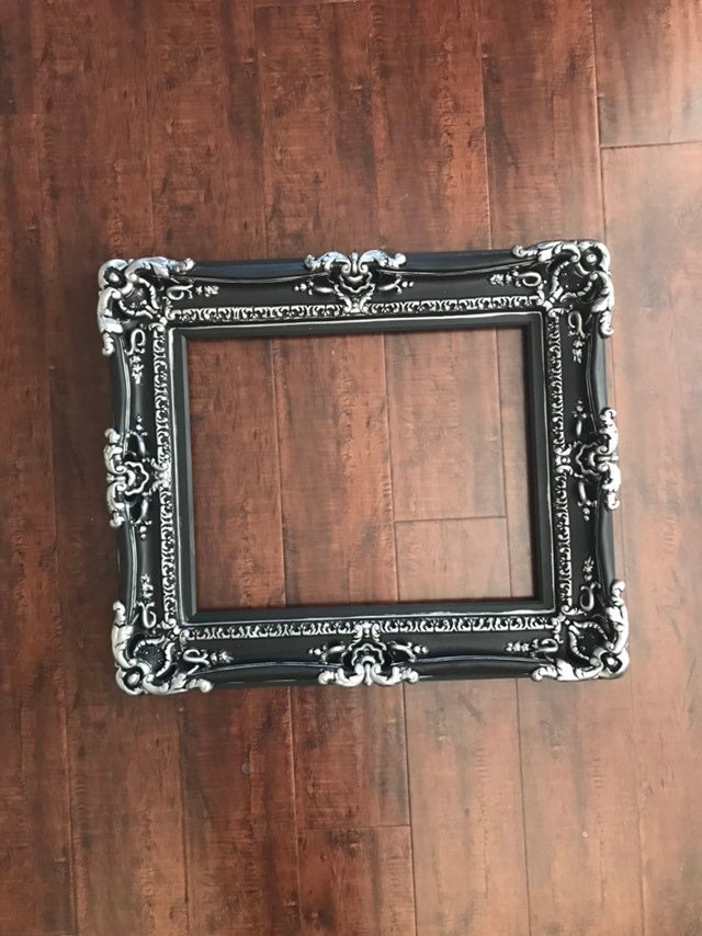 16x20 Large Black Picture Frame, Baroque Photo Frame, Gothic Ornate Wall  Mirror, Wedding Gift, Photography, Painting, Artwork Print Ideas 