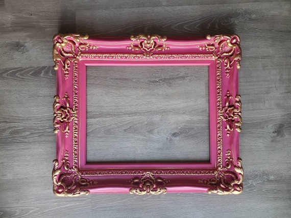 16x20 Baroque Ornate Red Picture Frames Canvas Art Print Wall Decor 20x24