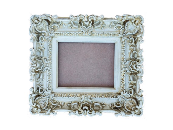 8.5x11 Vintage Frame, Champagne Old Style, Baroque Picture 8.5x11 Vintage Frame, Champagne Old Style, Baroque Picture