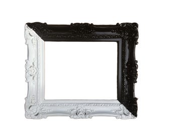 16x20 Bicolor Baroque Picture Frame: Gothic Edgy Decor