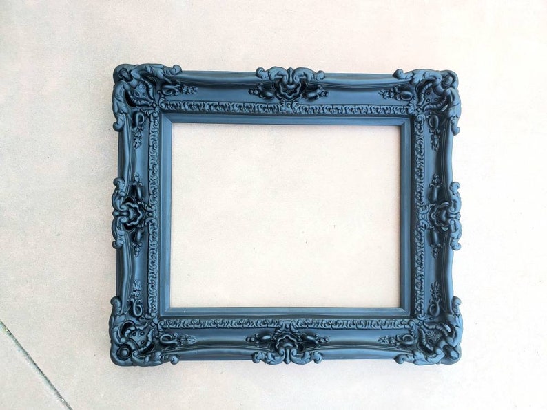 12x16 Matte Black Wall Frame for Canvas or Art Paint Picture Etsy