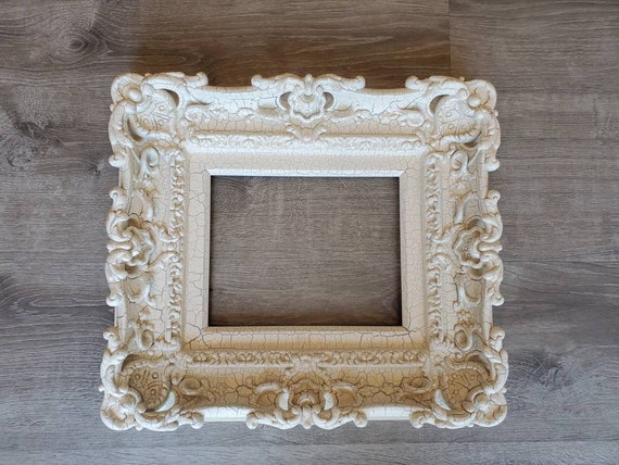 8x10 Baroque Style Photo Frame Art Ornate Wall Frame Canvas 