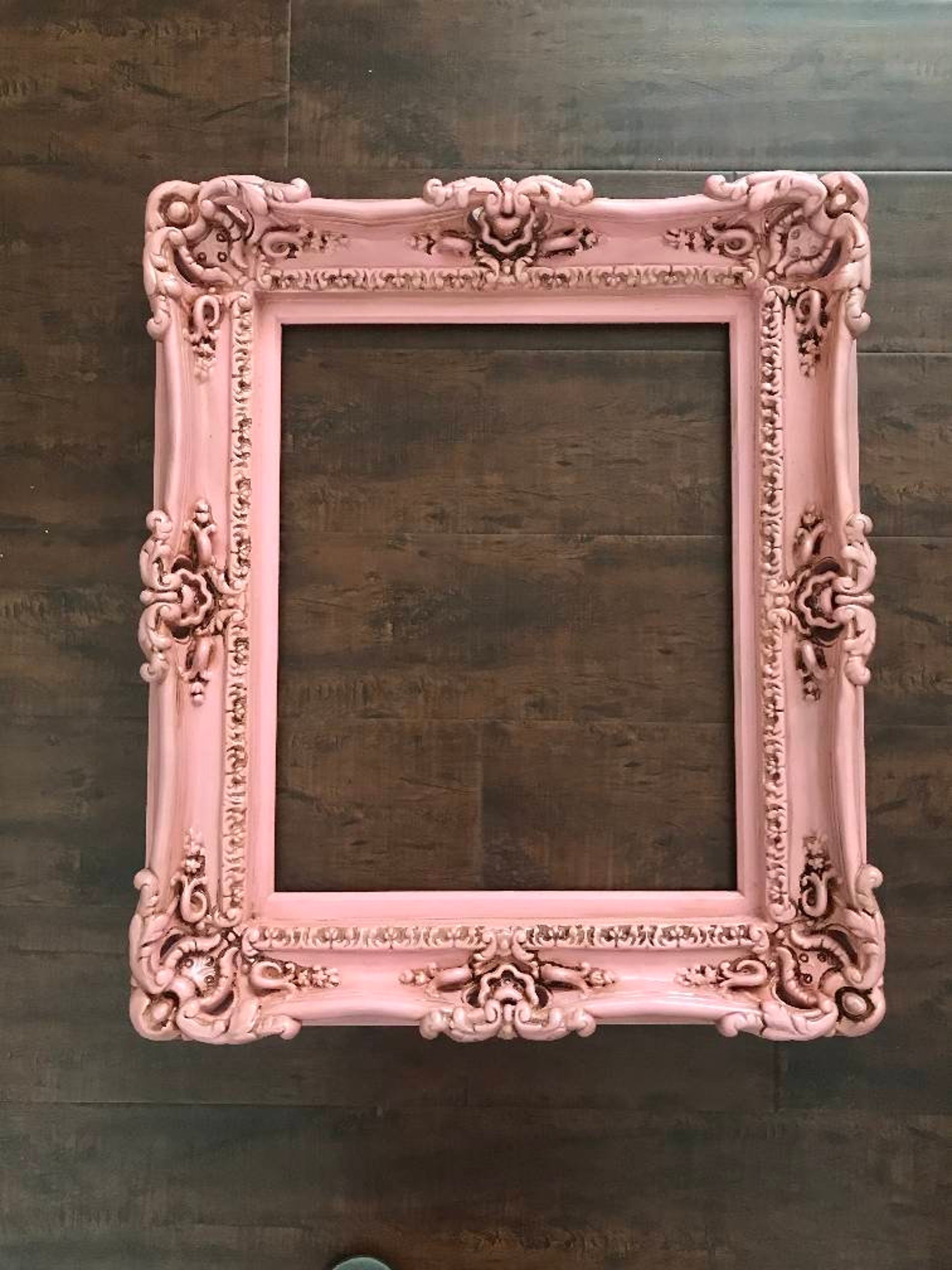 12x16 Shabby Chic Frame Decorative Baroque Wall Mirror Frame Etsy