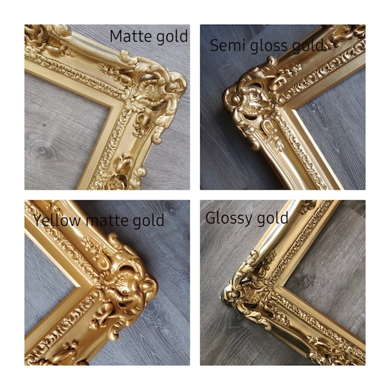 12x16 Victorian Gold Picture Frame, French Style, Decorative