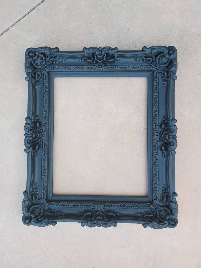 12x16 Matte Black Wall Frame for Canvas or Art Paint Picture Etsy