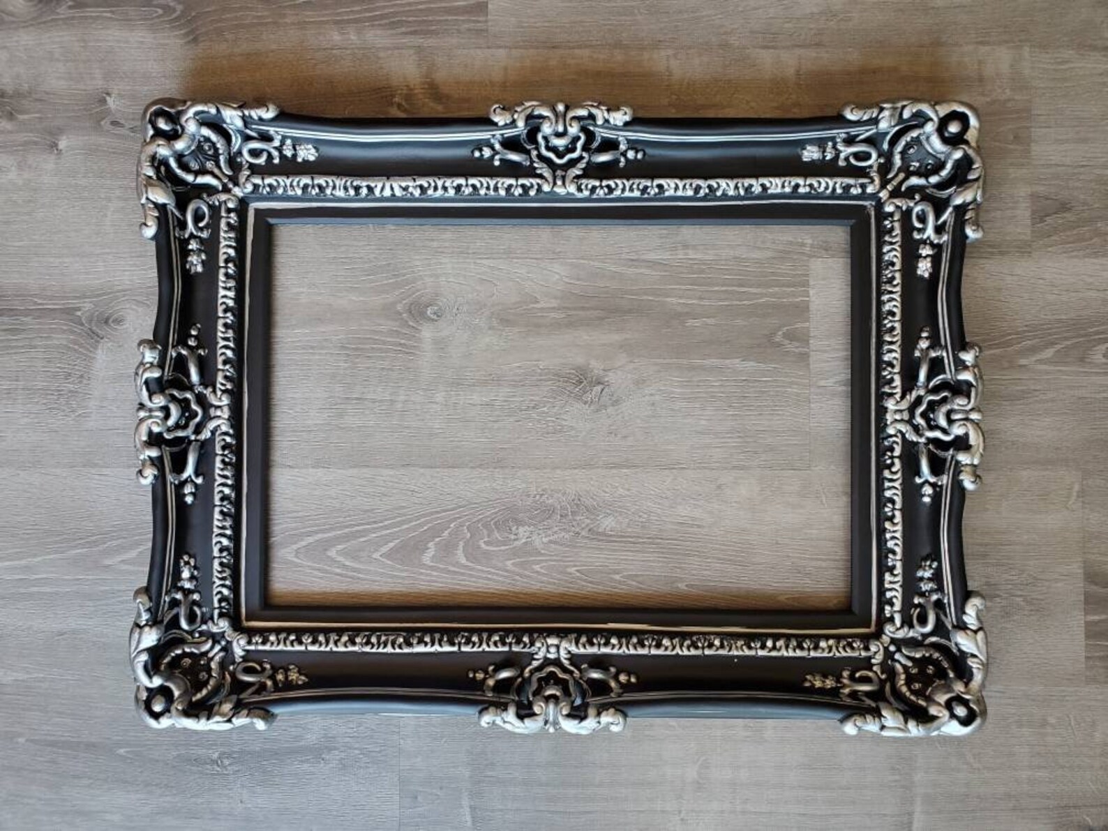 16x20 Large Black Picture Frame Baroque Art Frames Shabby Etsy
