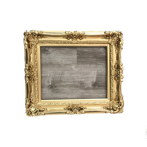 8.5x11 Vintage Frame, Baroque Picture Frame, Art Frame 8.5x11 Vintage Frame, Baroque Picture Frame, Art Frame
