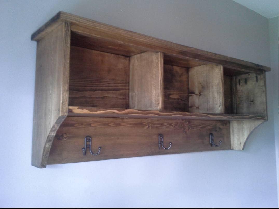 Rustic cubby coat rack western coat rack wall coat rack Etsy