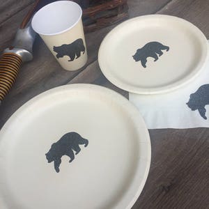 Wild One Party, Wild One Theme, Bear Theme Party, Outdoor Theme Party, Grooms Table, Wilderness Theme