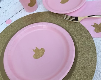 Tutu Birthday Party Cups, Plates, and Napkins, Ballerina Birthday Party, Its a Girl, Tutu Cute