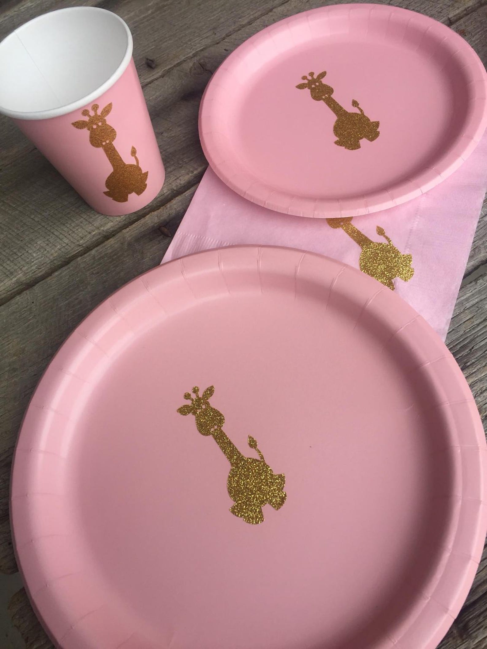 Baby Zoo Animal Party Cups Plates Napkins Jungle Baby Etsy