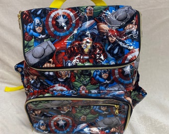 superhero diaper backpack