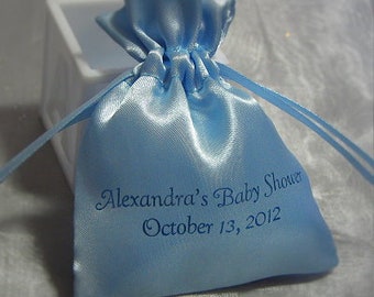 Personalized Satin Bags - 3 x 4"