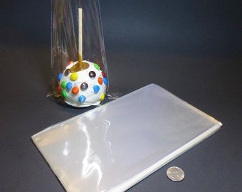 Clear Polypropylene 'Cellophane' Favor Treat Bags 6 x 10"