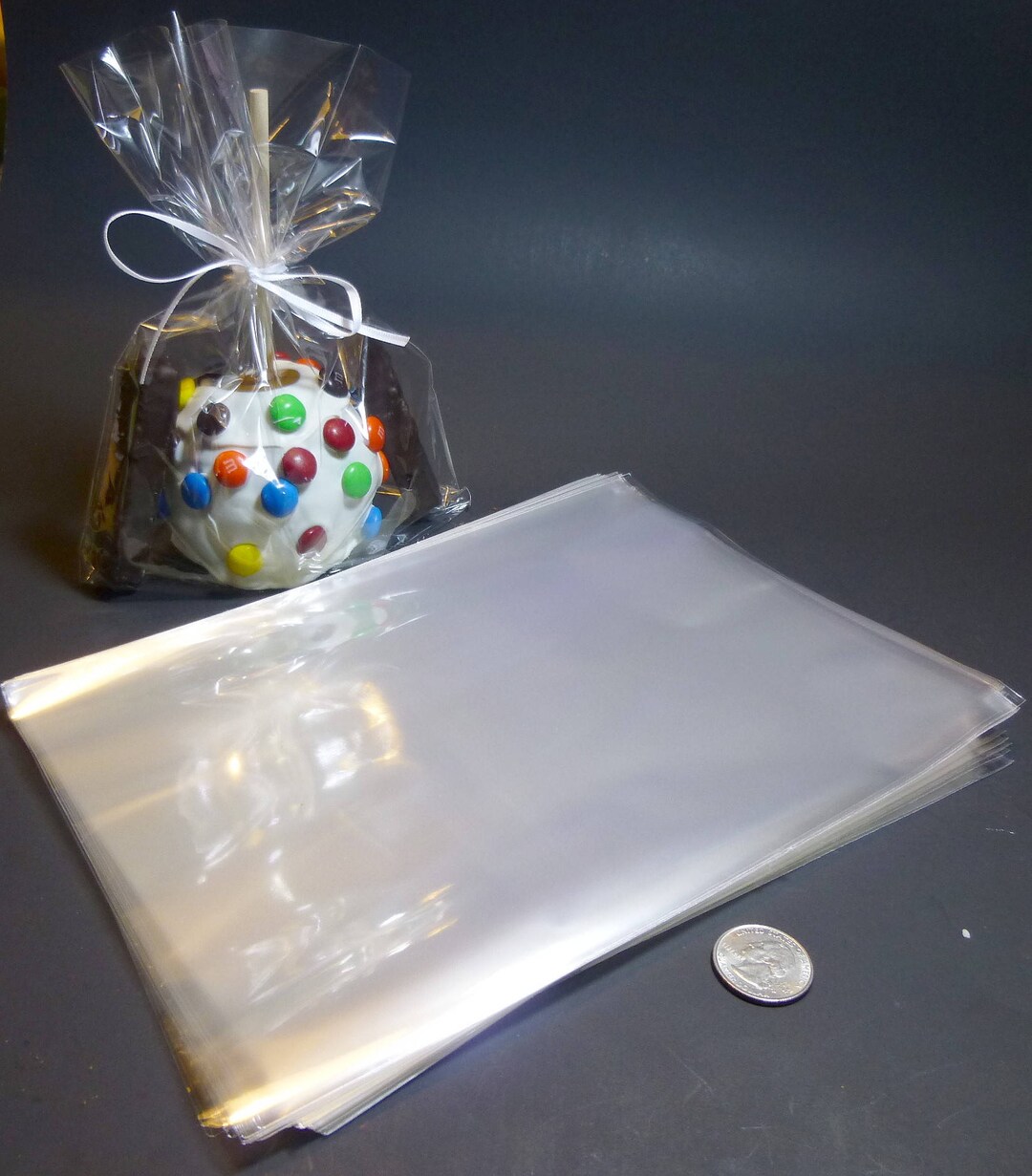 Clear Polypropylene 'cellophane' Favor Treat Bags 7 X 10 Etsy