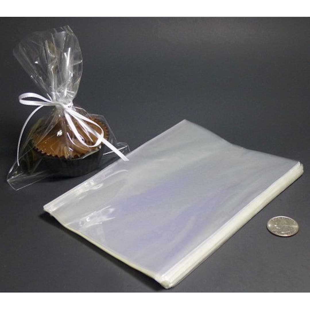 Clear Polypropylene 'cellophane' Favor Treat Candy Bags 5 X 7 Etsy