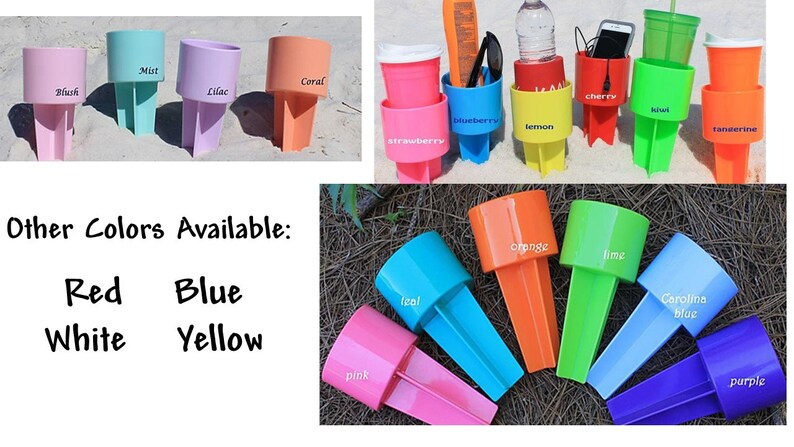 Personalized Starfish Beach Spiker ~ Cup Holder ~