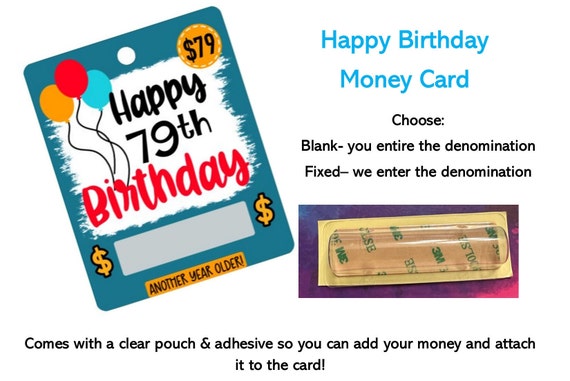 Birthday Money Card Png| Printable Birthday Card Template | lupon.gov.ph