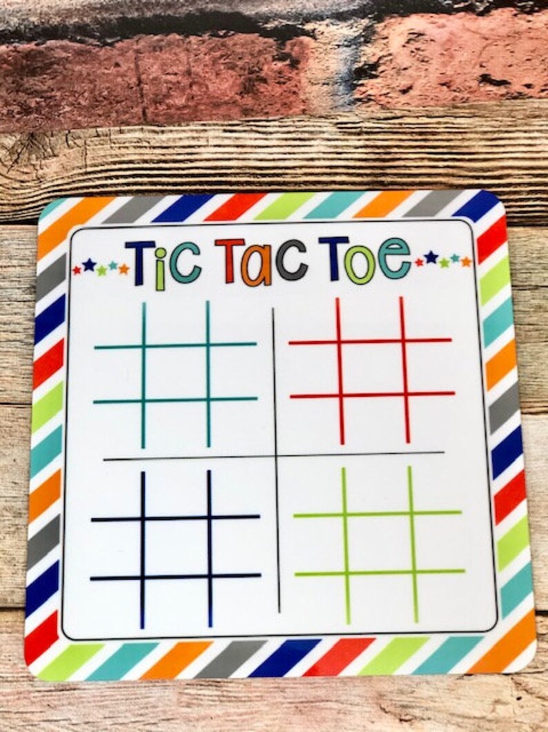 Fun Size Games Travel Games Dry Erase Games Great Gift Etsy