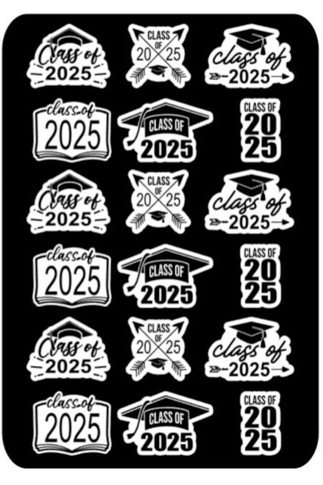 Graduation 2025 Stickers 