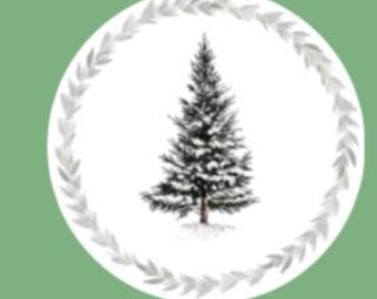 Christmas Tree Sticker Set