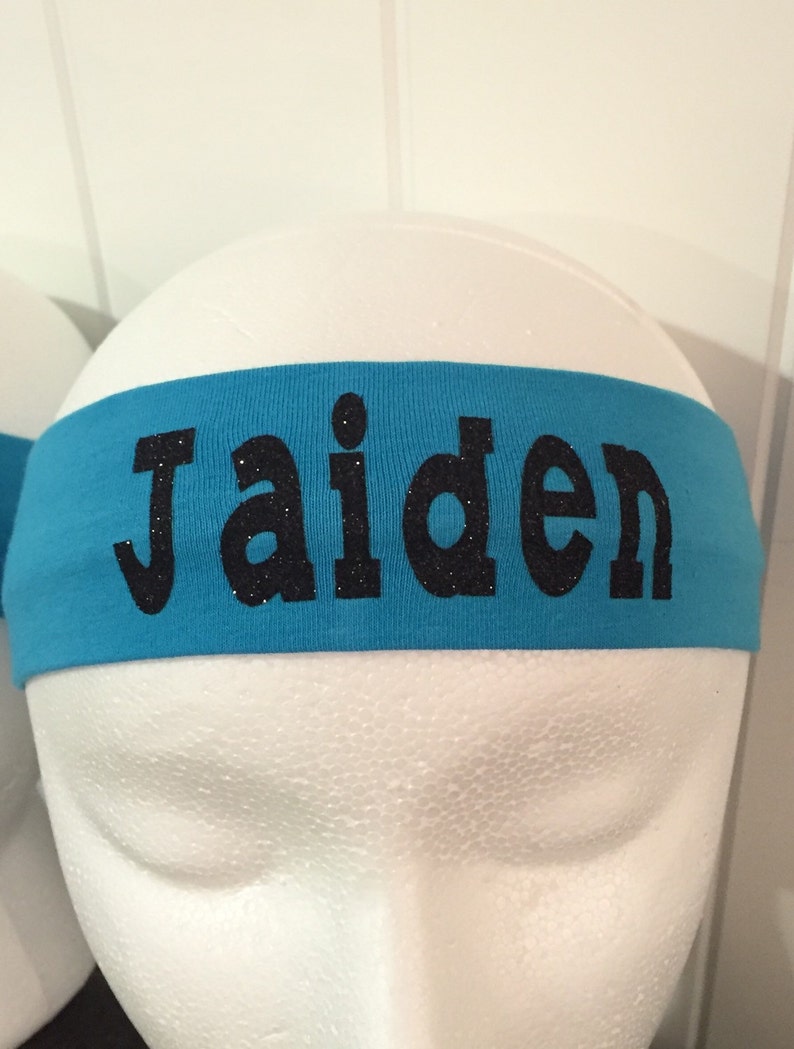 Personalized Name Headbands 2 Inch Headbands Etsy