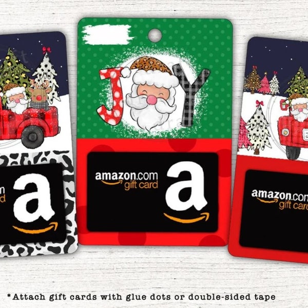 Christmas Gift Card Holders, Gift Card Holders, Christmas Gift Card