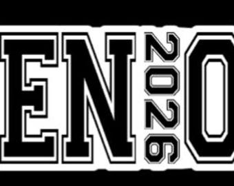 Senior 2026 Sticker | Senior Sticker | Class of 2026| Senior 26 |Graduation |Scrapbooking | Planner| School Stickers | college| high school