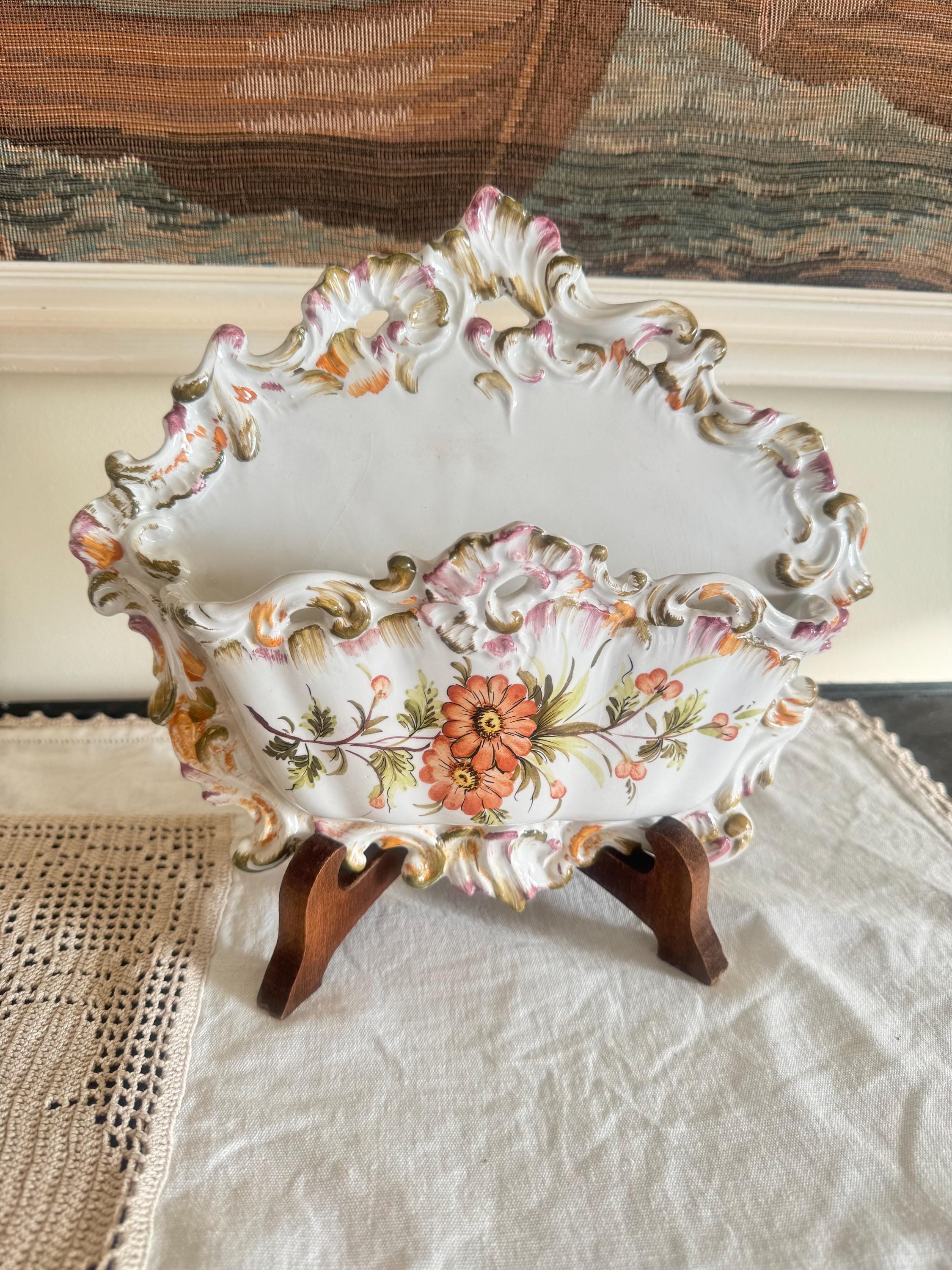 Bassano Céramique Vorratsbehälte De R Avec Pavot 2D Motif 23