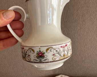 SMALL PORCELAIN MILK POURER, Winterling Bavaria, Germany, decorated milk pourer, collectible or replacement, vintage, gift idea
