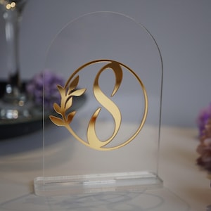 Acrylic table numbers White wedding table numbers Mirror Gold Table numbers Table numbers wedding Wedding number Custom Sign /Table Numbers