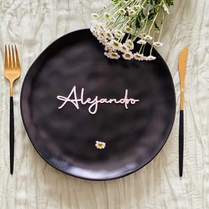Hochzeit Tischkarten Tischdekoration Laser geschnitten Namen Personalisierte Platzkarten Hochzeit Ortnamen Personalisierte Namensschilder Bild 6