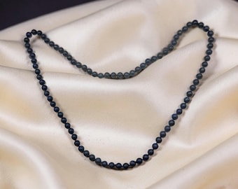 Lapis Lazuli 8.4mm Round Beads | 32" Long Continuous Bead Strand