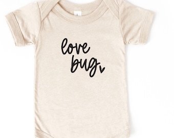 Love Bug Baby Valentine's Day Bodysuit