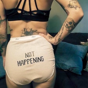 Gag Gift Underwear, Funny Underwear, Funny Lingerie, Bachelorette Party, Bachelorette Gift Panties, Bachelorette Party Gift, Gag Gift, Funny