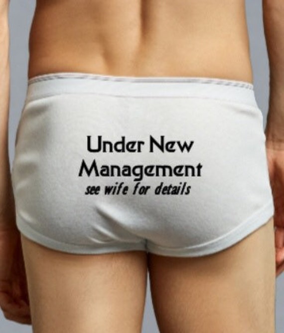 Gag Gift Underwear, Funny Underwear, Funny Lingerie, Mens Underwear, Bach.....