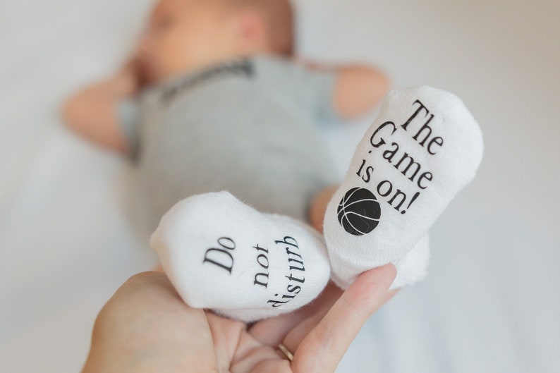 Basketball Gift for Baby Sports Themed Baby Shower Gift Etsy