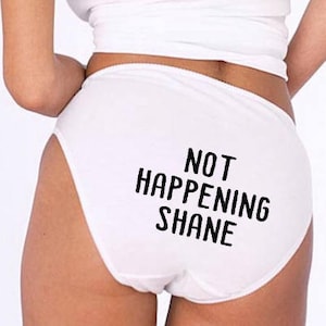 Funny Lingerie, Bachelorette Party, Bachelorette Gift Panties, Bachelorette Party Gift, Gag Gift, Gag Gift Underwear, Custom Underwear,