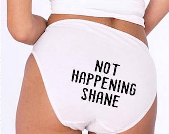 Funny Lingerie, Bachelorette Party, Bachelorette Gift Panties, Bachelorette Party Gift, Gag Gift, Gag Gift Underwear, Custom Underwear,