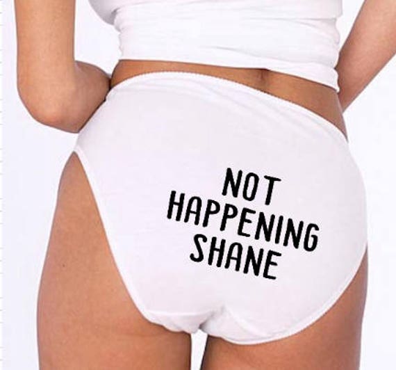 Funny Underwear, Funny Lingerie, Gag Gift Underwear, Bachelorette