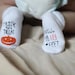 Halloween Socks, Baby Clothes, Trick or Treat Smell My Feet, Baby Shower Gift, Unisex Baby Shower Gift, Baby Socks, Baby Gift, Gift for Baby 