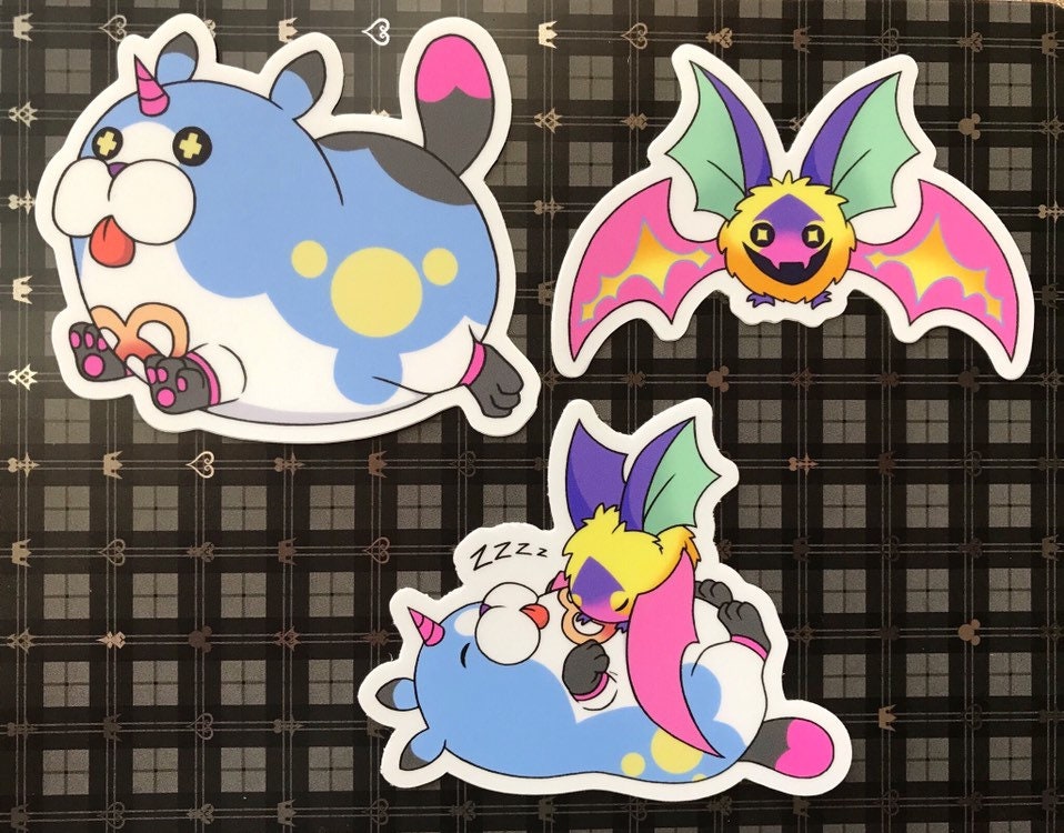 Kingdom Hearts Dream Eater Vinyl Stickers